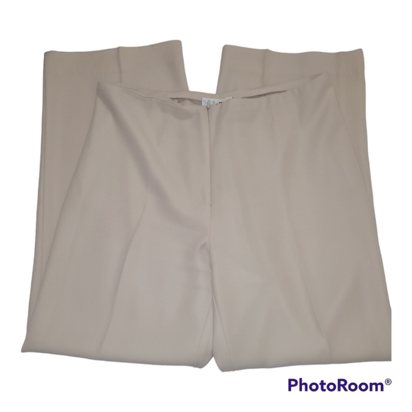 Joseph Ribkoff Cream Wide Leg Pants - Picture 3 of 5